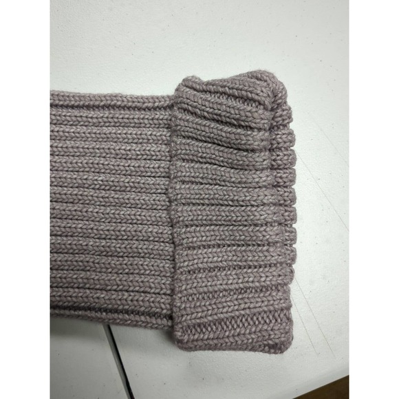 En Saison Sweater Women Size Medium Purple Scoop Neck Pullover Crop Top Sweater - Picture 5 of 7